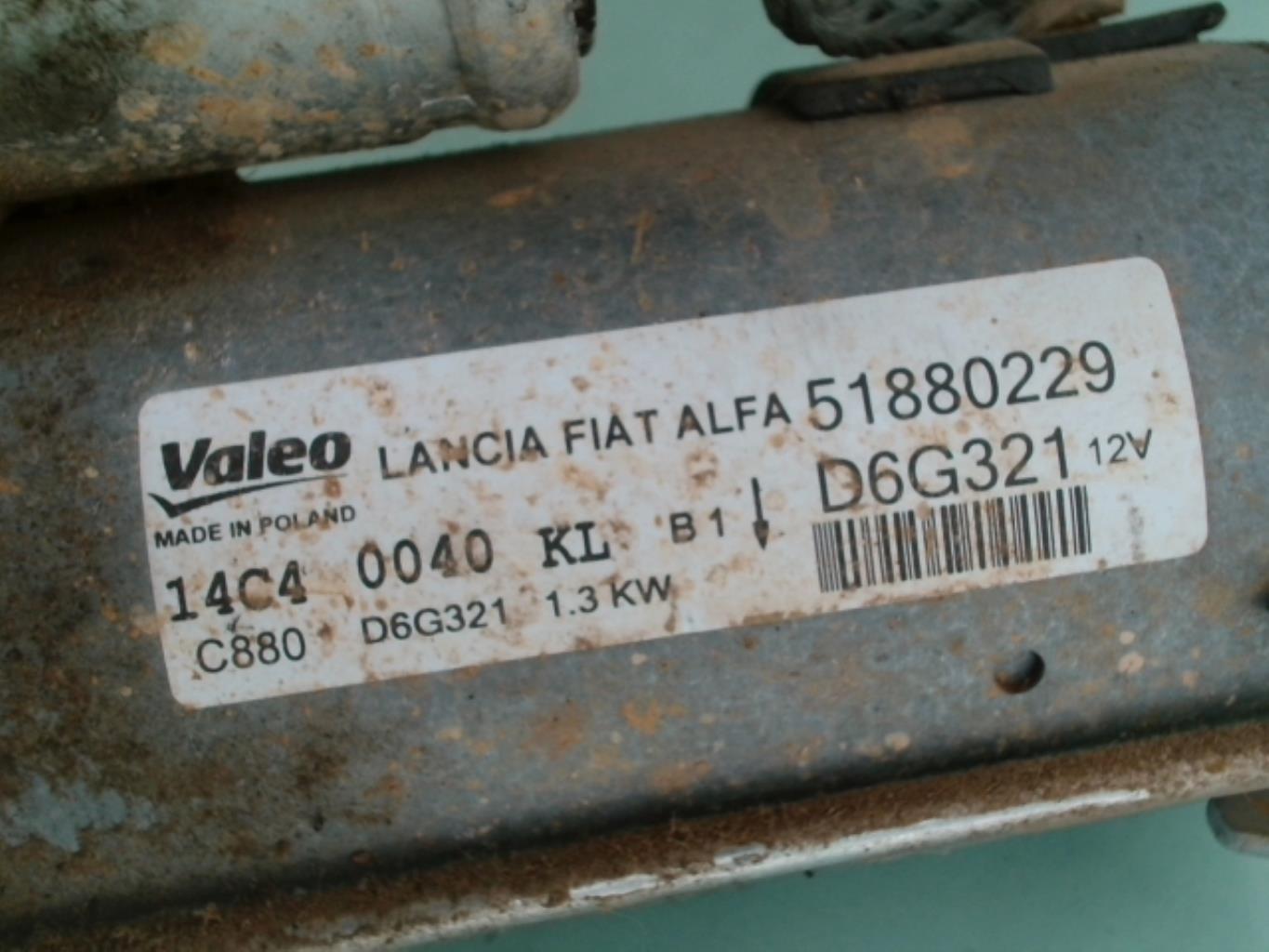 Motorino avviamento PEUGEOT BIPPER Diésel - 1