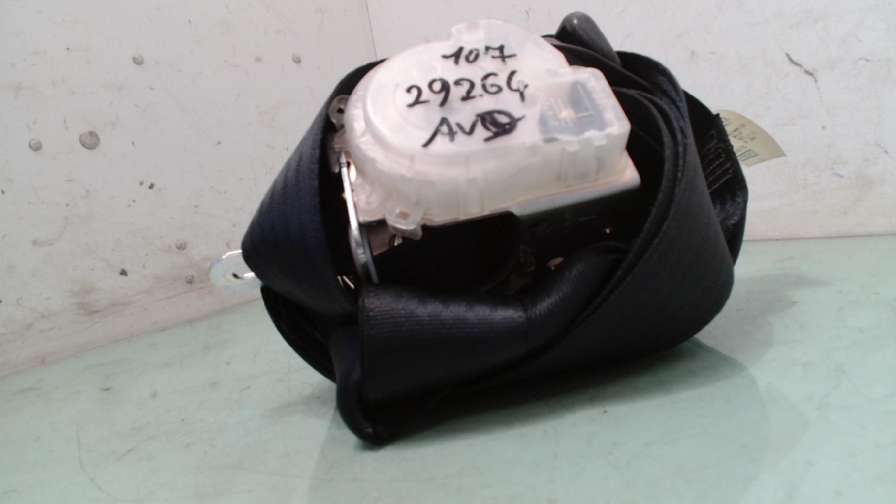 Cintura di sicurezza anteriore destra PEUGEOT 107 PHASE 2 Gasolina - 1