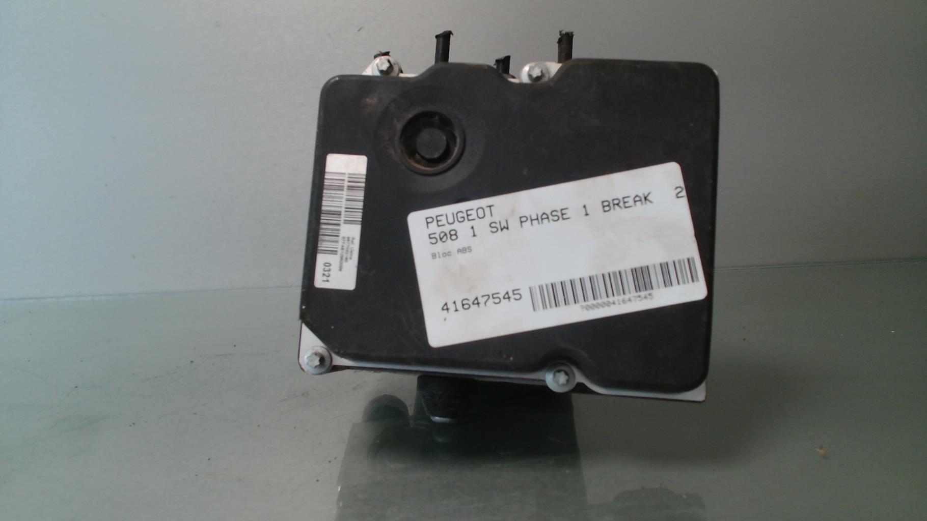 Blocco ABS (antibloccaggio freni) PEUGEOT 508 1 SW PHASE 1 BREAK Diésel - 1