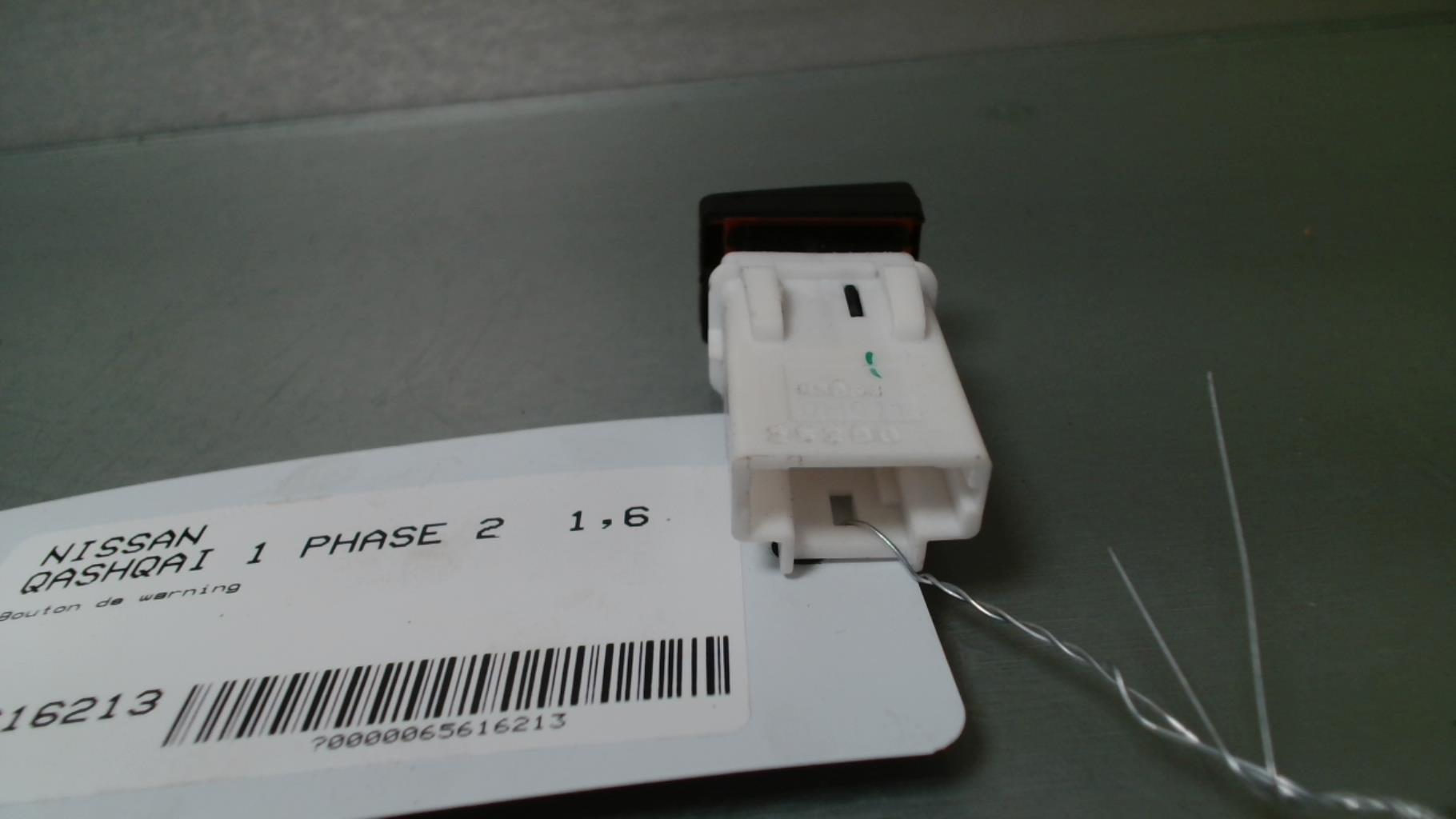 Interruttore luci emergenza NISSAN QASHQAI 1 PHASE 2 Diésel - 1