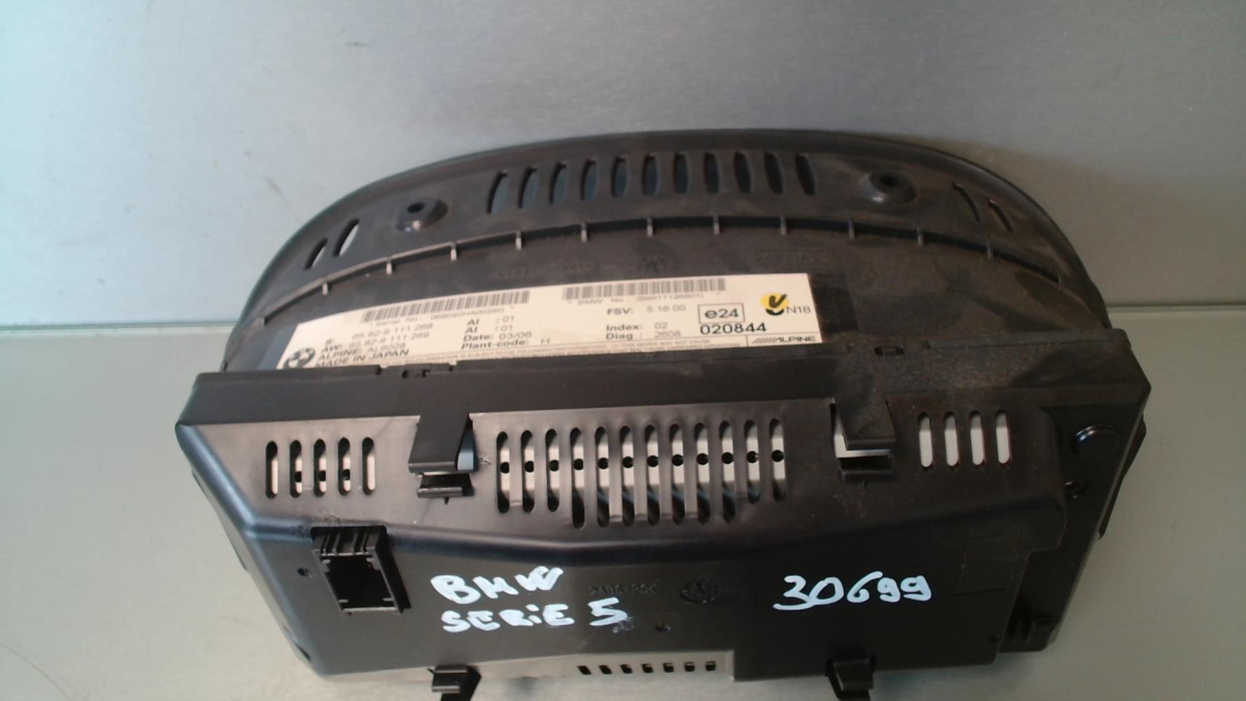 Ecran GPS BMW SERIE 5 E60 PHASE 1 Diesel - 1