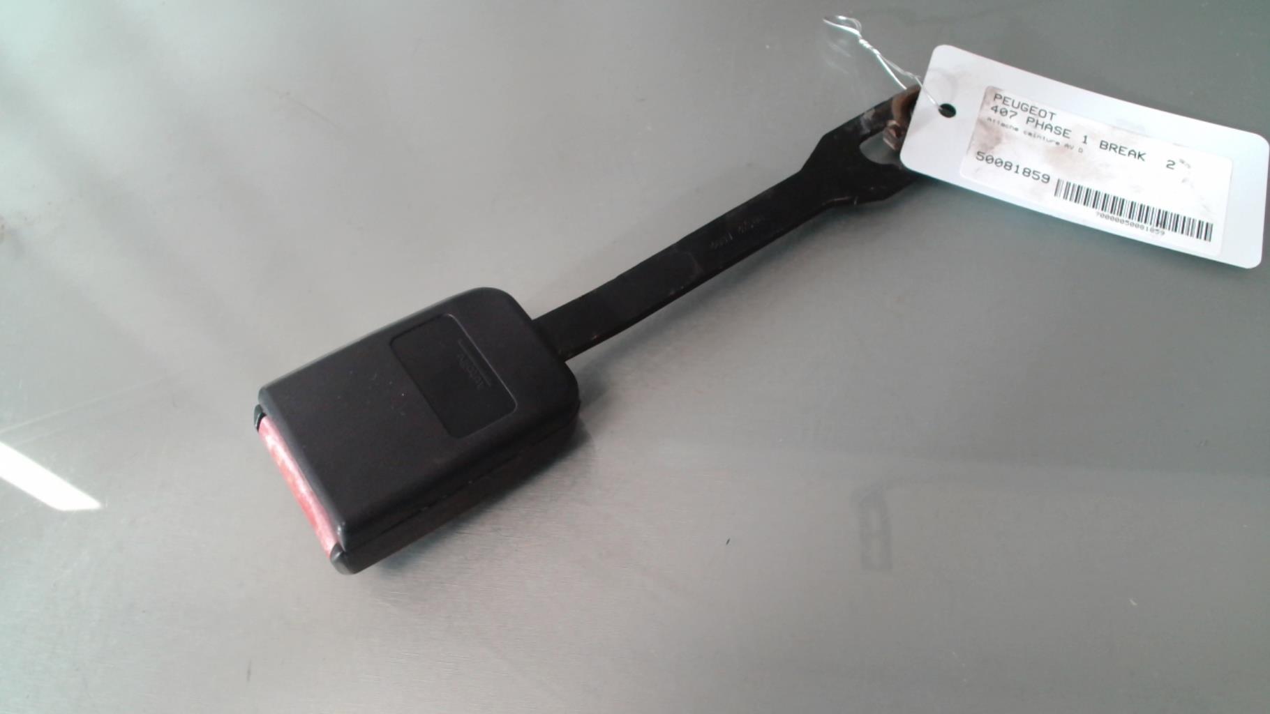 Aggancio cintura sicurezza anteriore destro PEUGEOT 407 PHASE 1 BREAK Diésel - 1