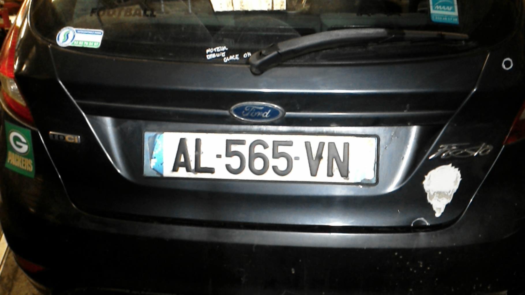 Portabagagli/Portellone posteriore FORD FIESTA 6 PHASE 1 Diésel - 1