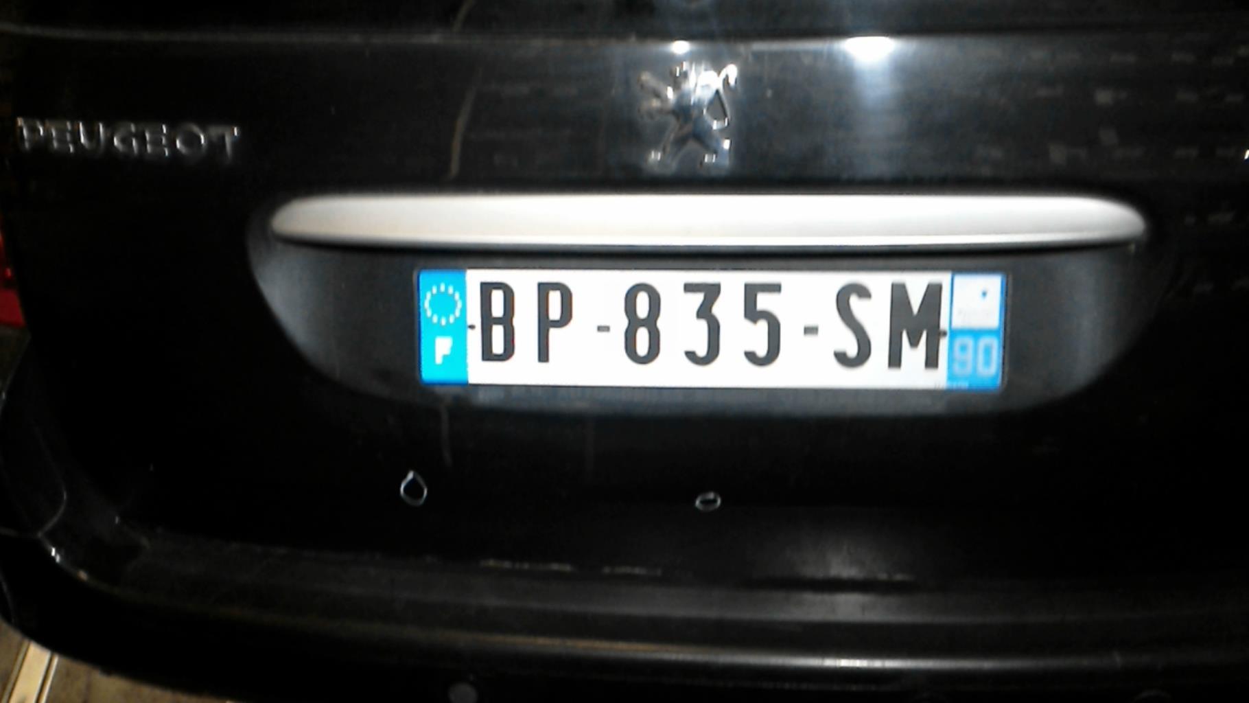 Portabagagli/Portellone posteriore PEUGEOT 307 PHASE 2 BREAK Diésel - 1