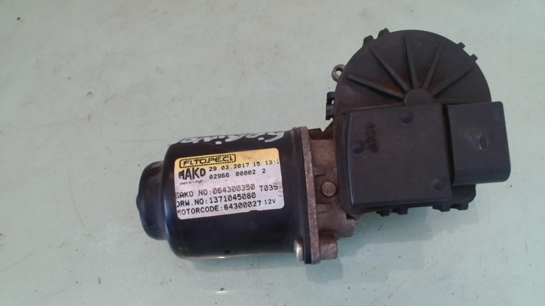 Motore tergicristallo anteriore FIAT FIORINO 3 PHASE 2 Diésel - 1