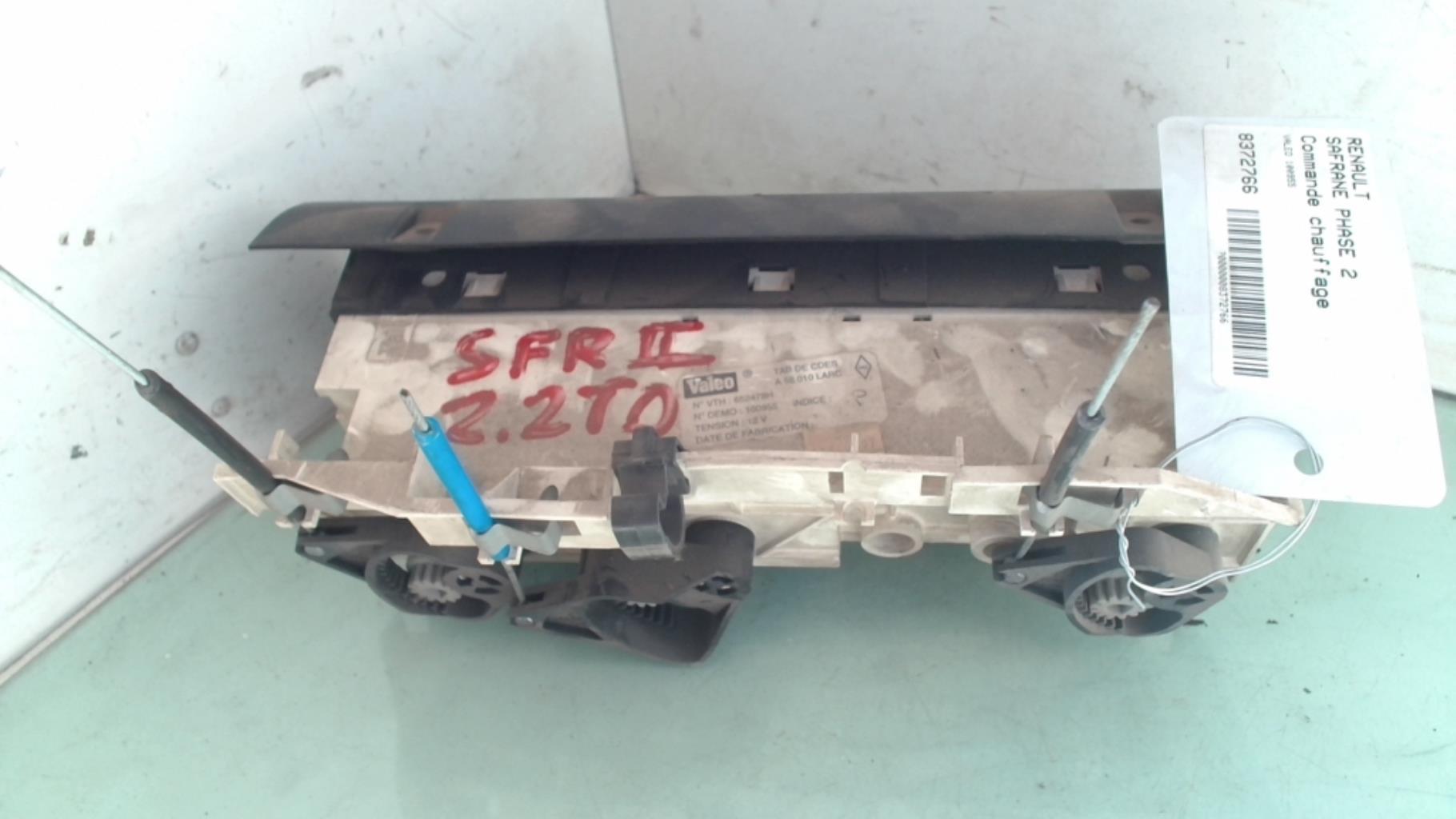 Commande chauffage RENAULT SAFRANE PHASE 2  - 1