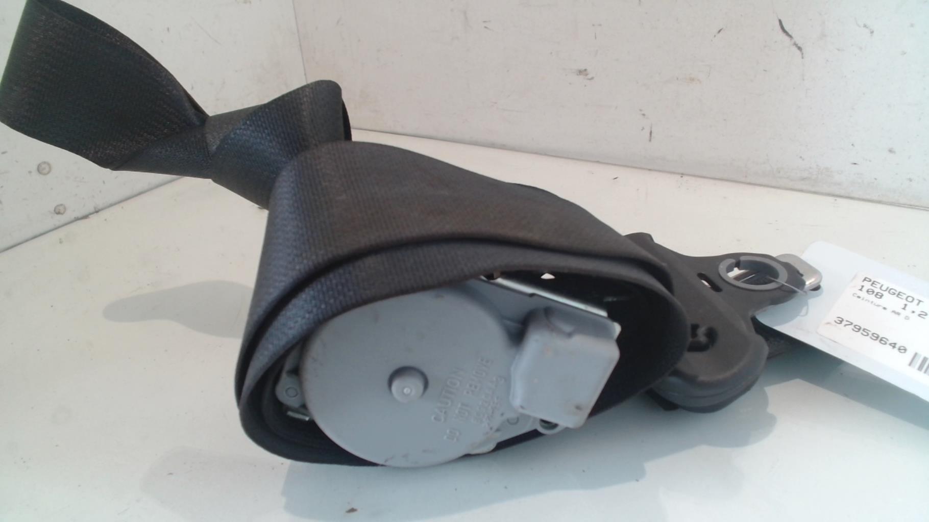 Cintura di sicurezza posteriore destra PEUGEOT 108 Gasolina - 1
