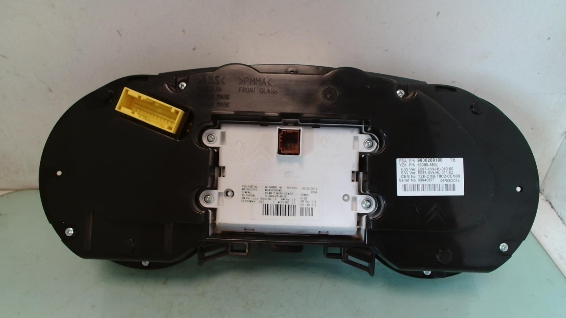 Compteur PEUGEOT 5008 1 PHASE 2 Diesel - 1