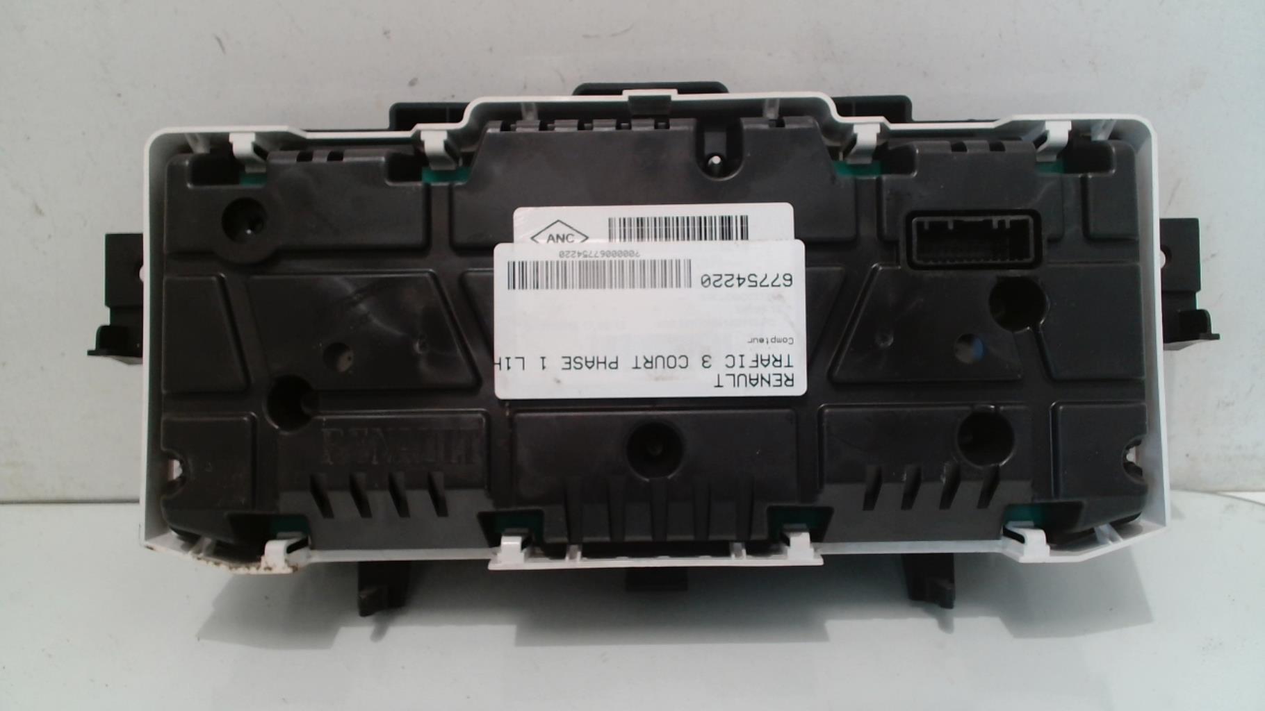 Compteur RENAULT TRAFIC 3 COURT PHASE 1  - 1