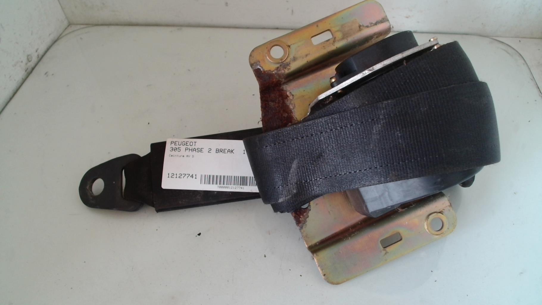 Cintura di sicurezza anteriore destra PEUGEOT 305 PHASE 2 BREAK Diésel - 1