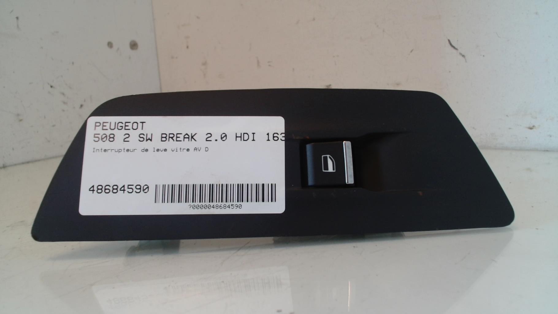 Interruttore lavacristalli anteriore destro PEUGEOT 508 2 SW BREAK Diésel - 1