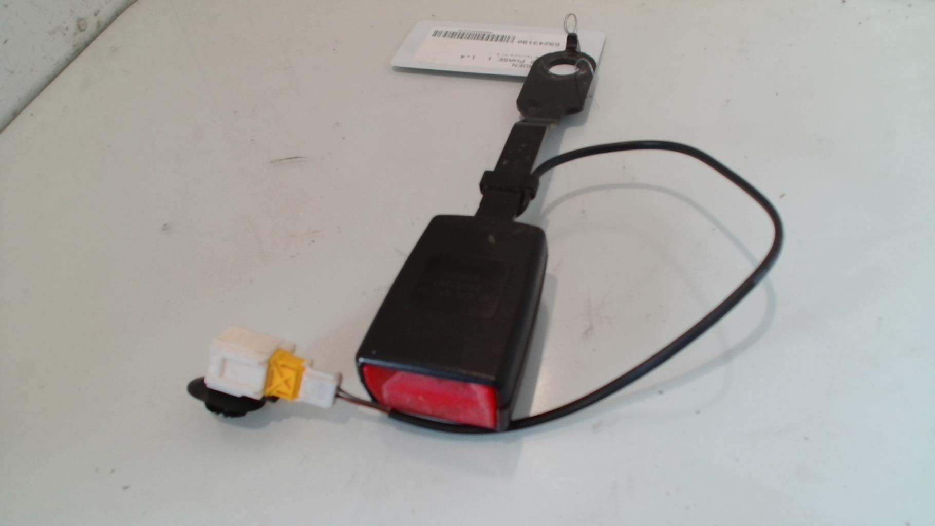 Aggancio cintura sicurezza anteriore sinistro CITROEN C3 2 PHASE 1 Diésel - 1