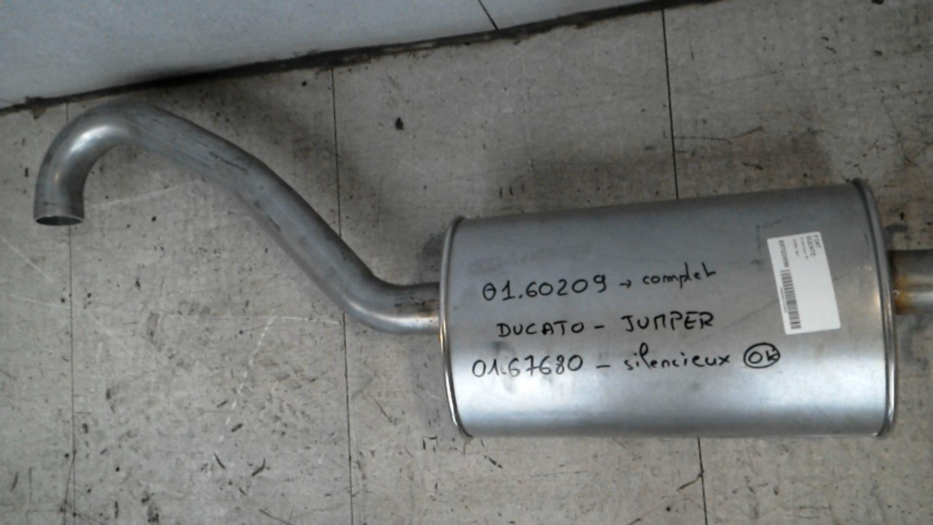Silenziatore posteriore (scarico) FIAT DUCATO  - 1