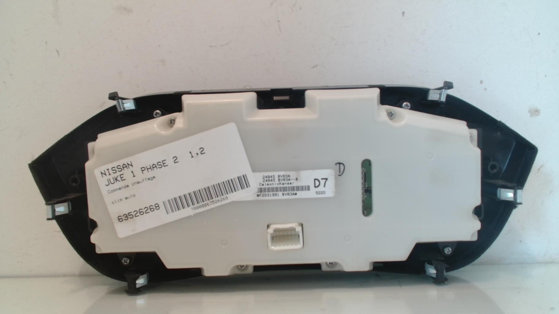 Commande chauffage NISSAN JUKE 1 PHASE 2 Essence - 1
