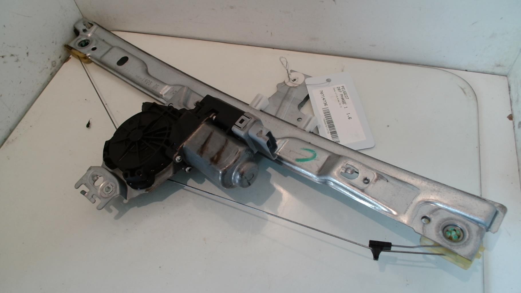 Alzacristalli elettrico anteriore destro PEUGEOT 207 PHASE 1  - 1