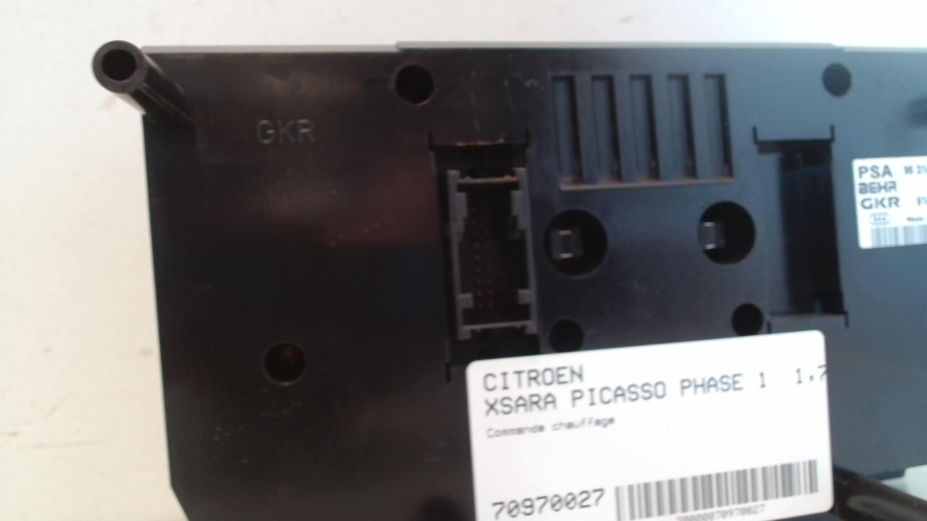 Commande chauffage CITROEN XSARA PICASSO PHASE 1 Essence - 1