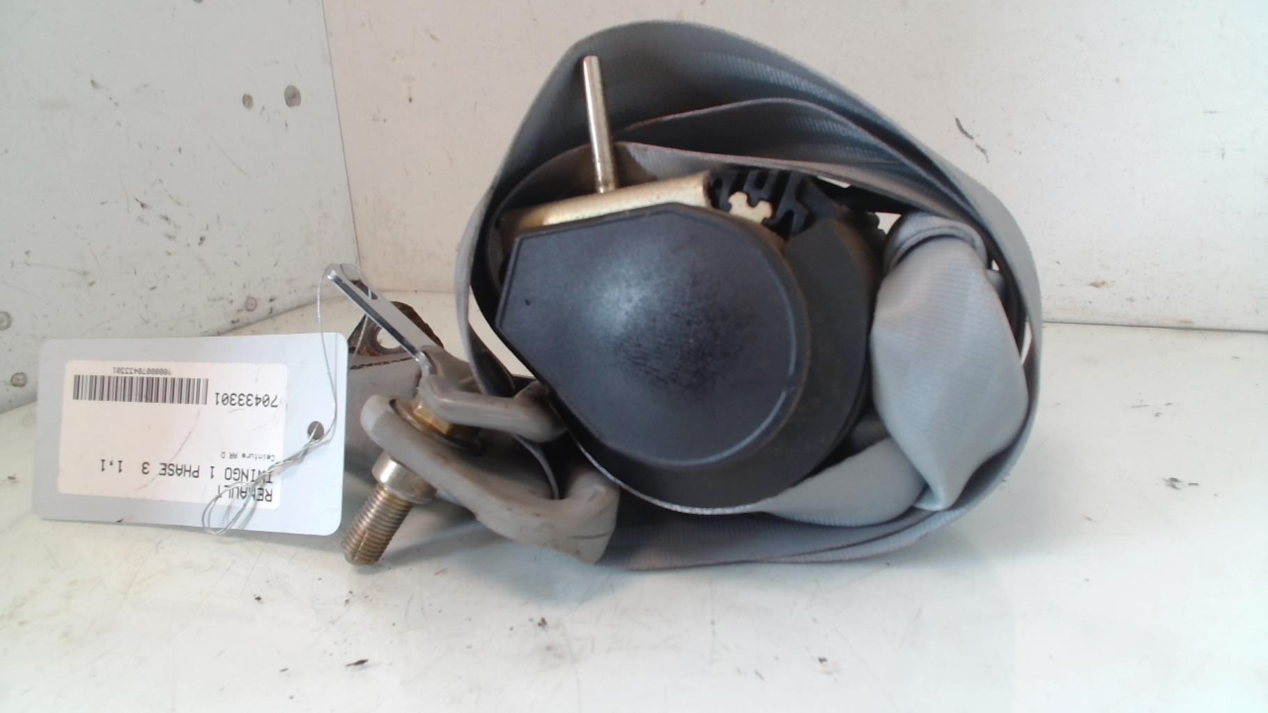 Cintura di sicurezza posteriore destra RENAULT TWINGO 1 PHASE 3 Gasolina - 1