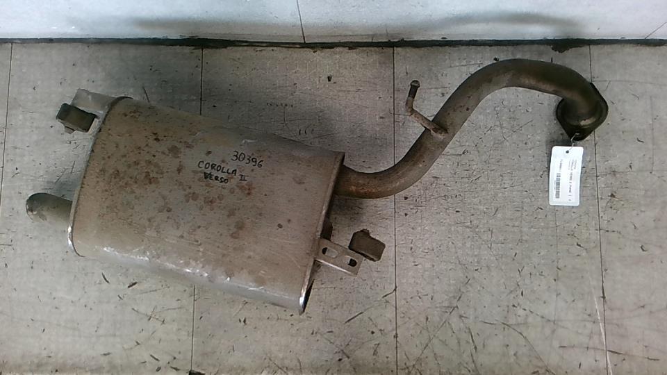 Silenziatore posteriore (scarico) TOYOTA COROLLA VERSO 2 PHASE 1 Diésel - 1