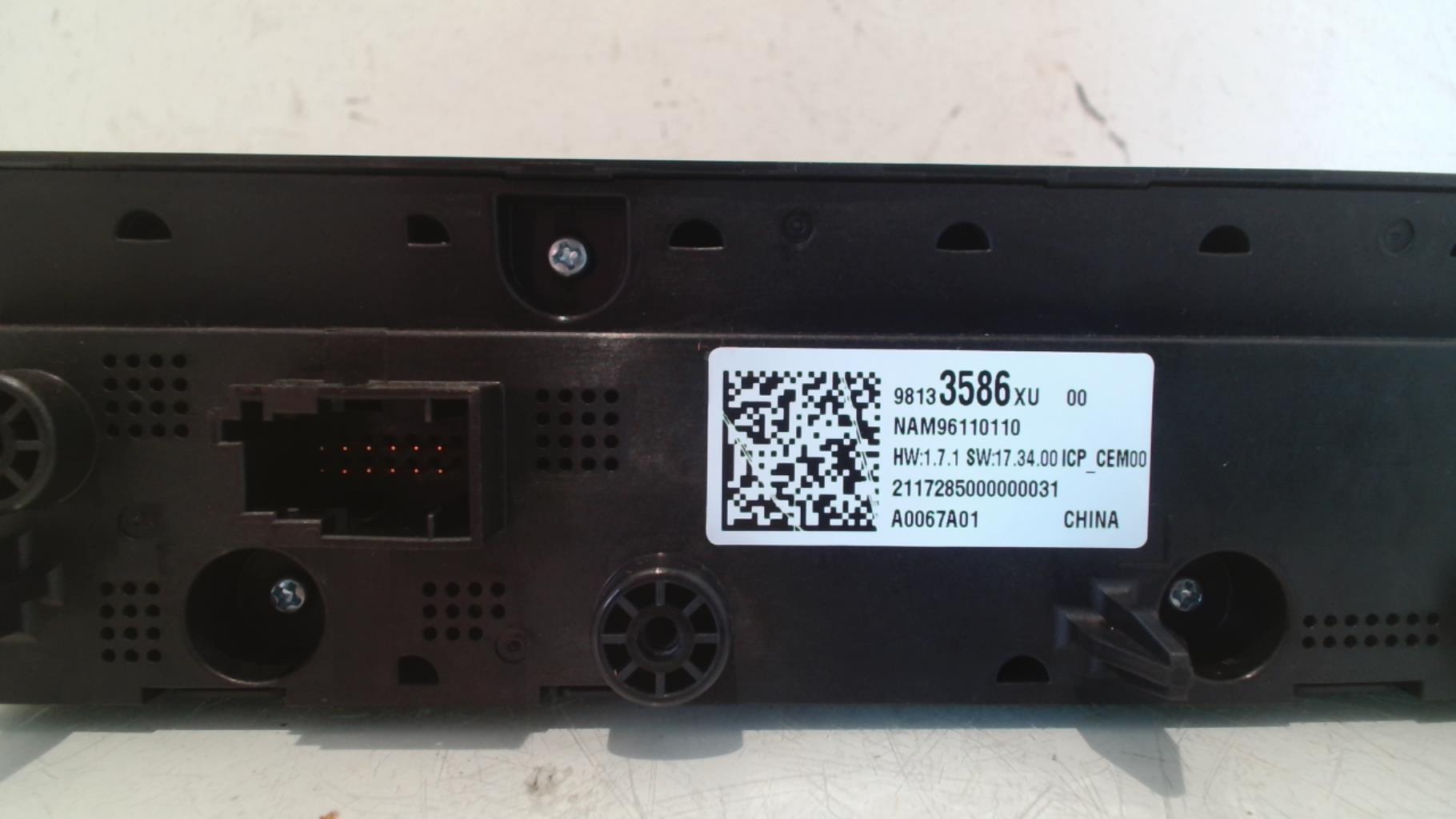 Commande autoradio PEUGEOT 508 2  - 1