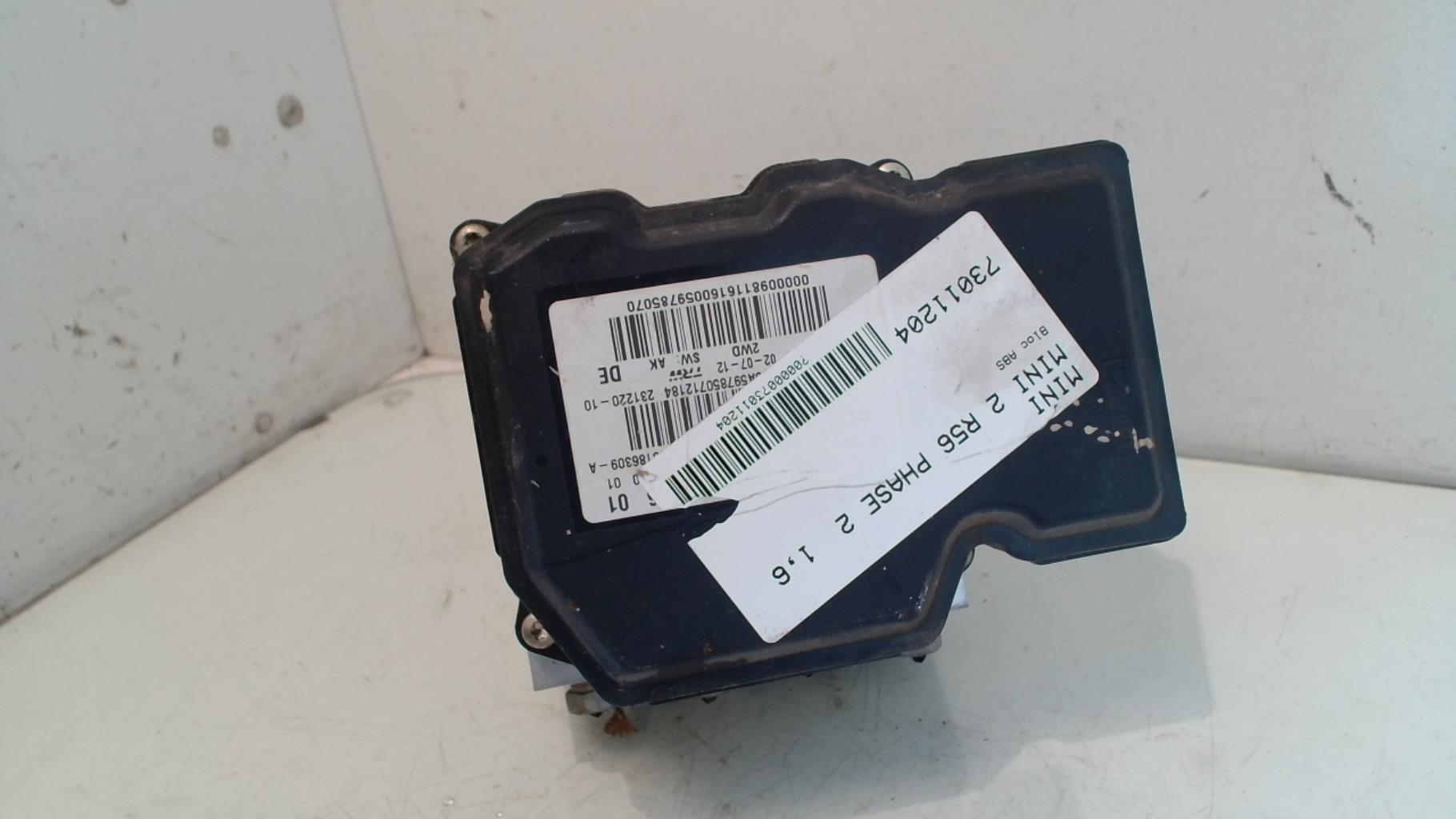 Bloc ABS (freins anti-blocage) MINI MINI 2 R56 PHASE 2 Diesel - 1
