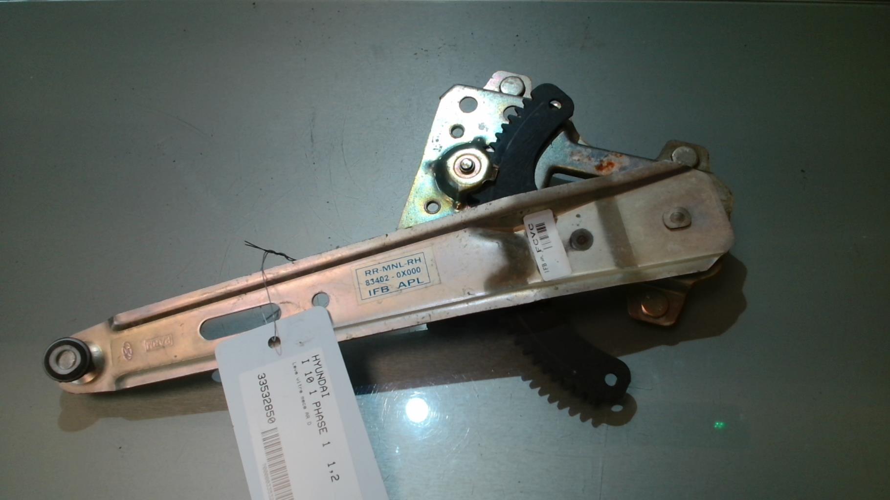 Alzacristalli manuale posteriore destro HYUNDAI I 10 1 PHASE 1 Gasolina - 1
