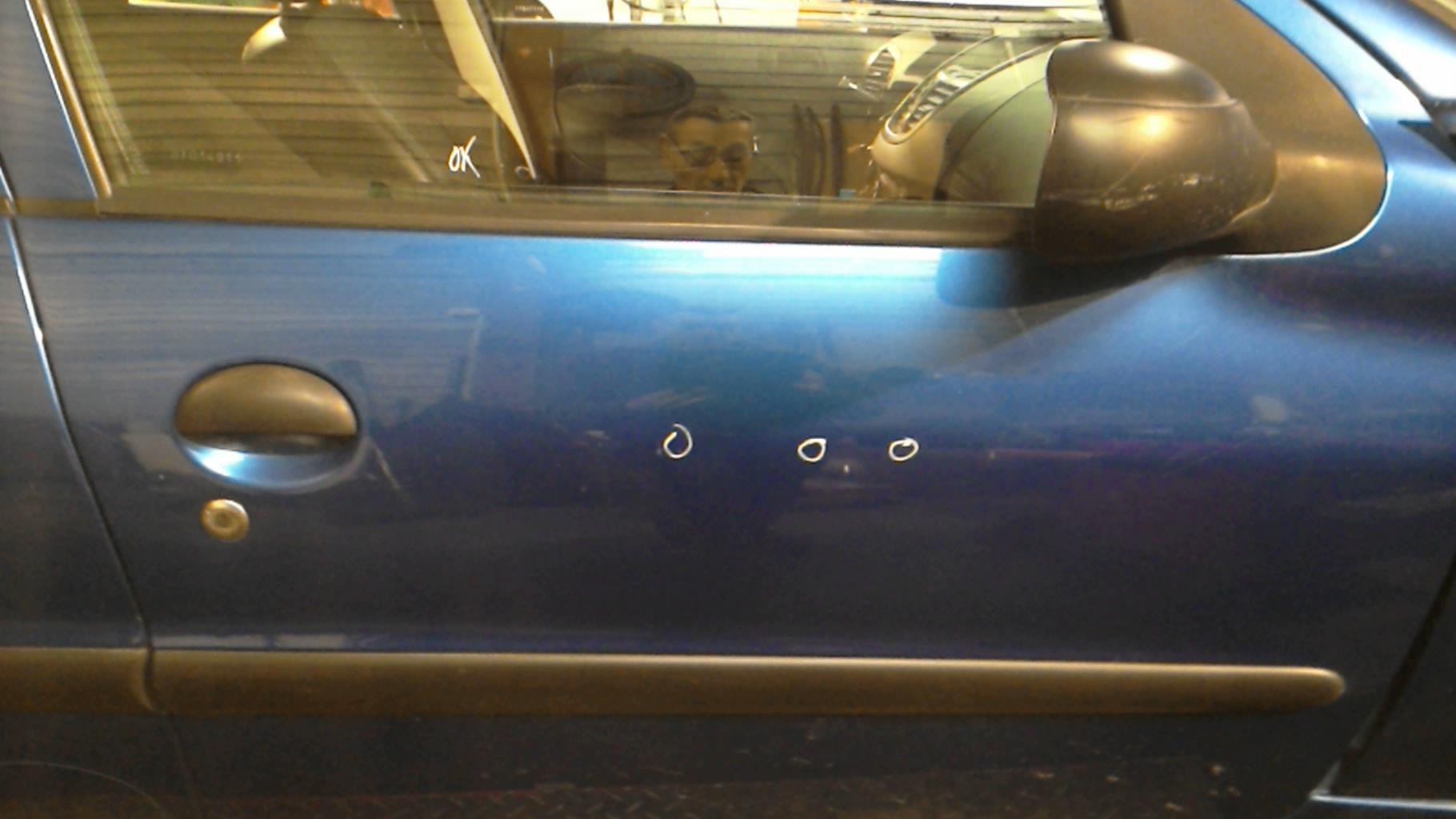 Portiera anteriore destra PEUGEOT 206+ Diésel - 1