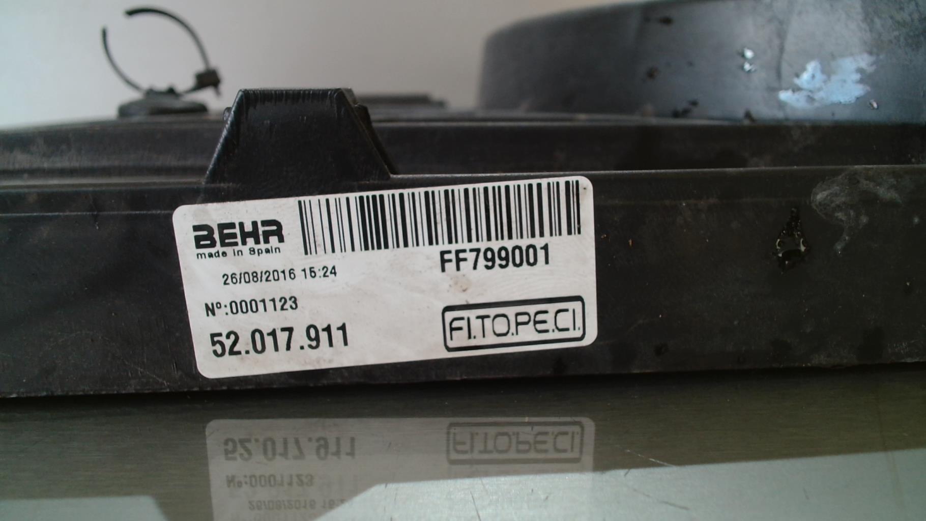Motoventilatore radiatore CITROEN NEMO Diésel - 1