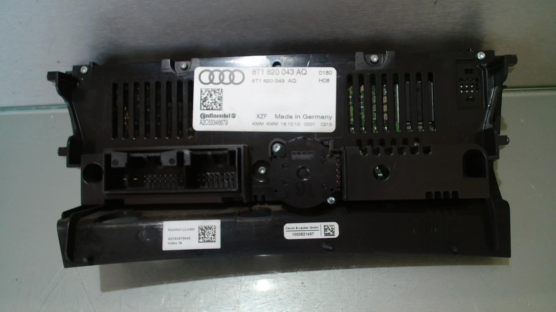 Commande chauffage AUDI A5 1 COUPE PHASE 1 Diesel - 1