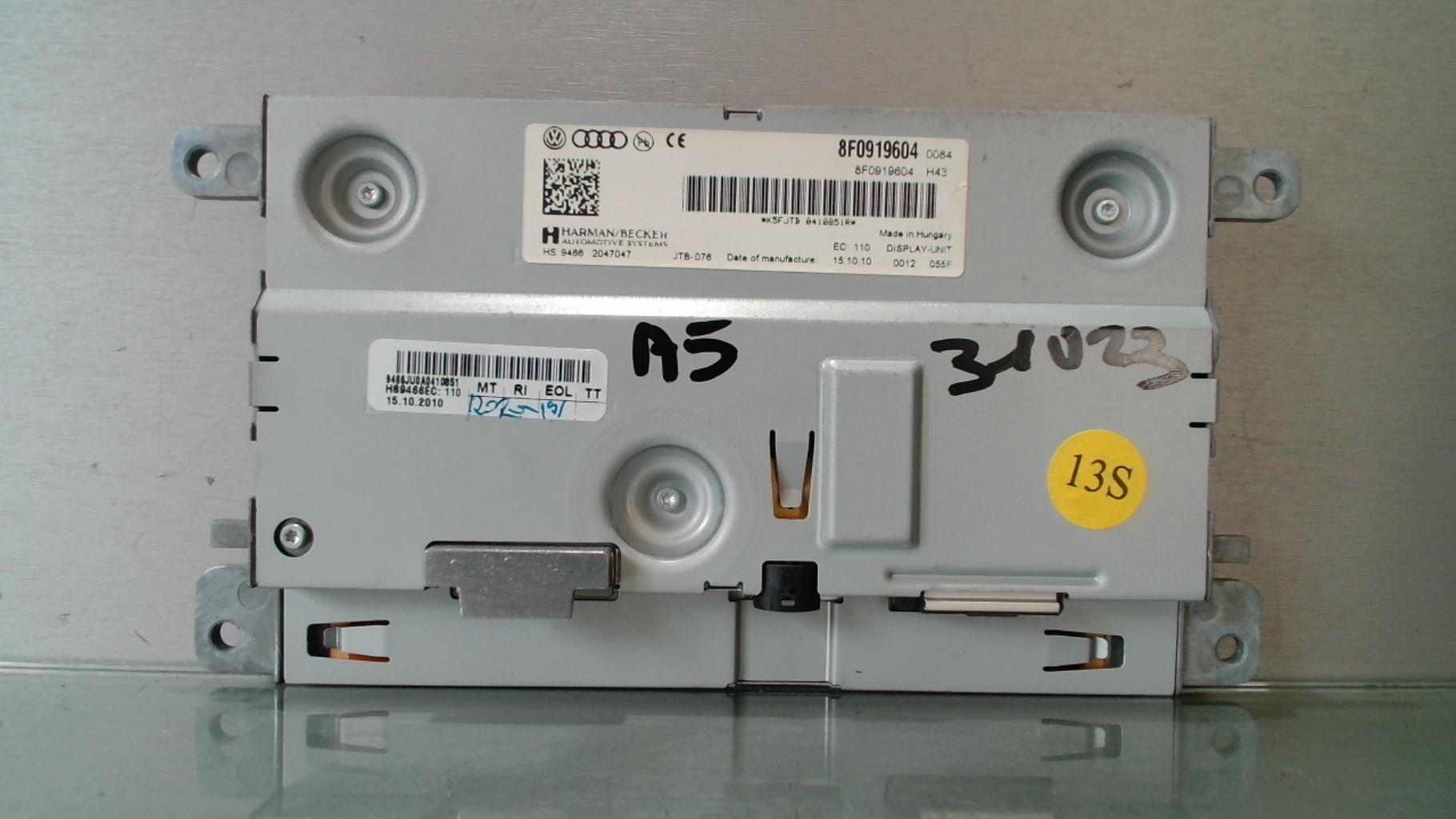 Ecran GPS AUDI A5 1 COUPE PHASE 1 Diesel - 1