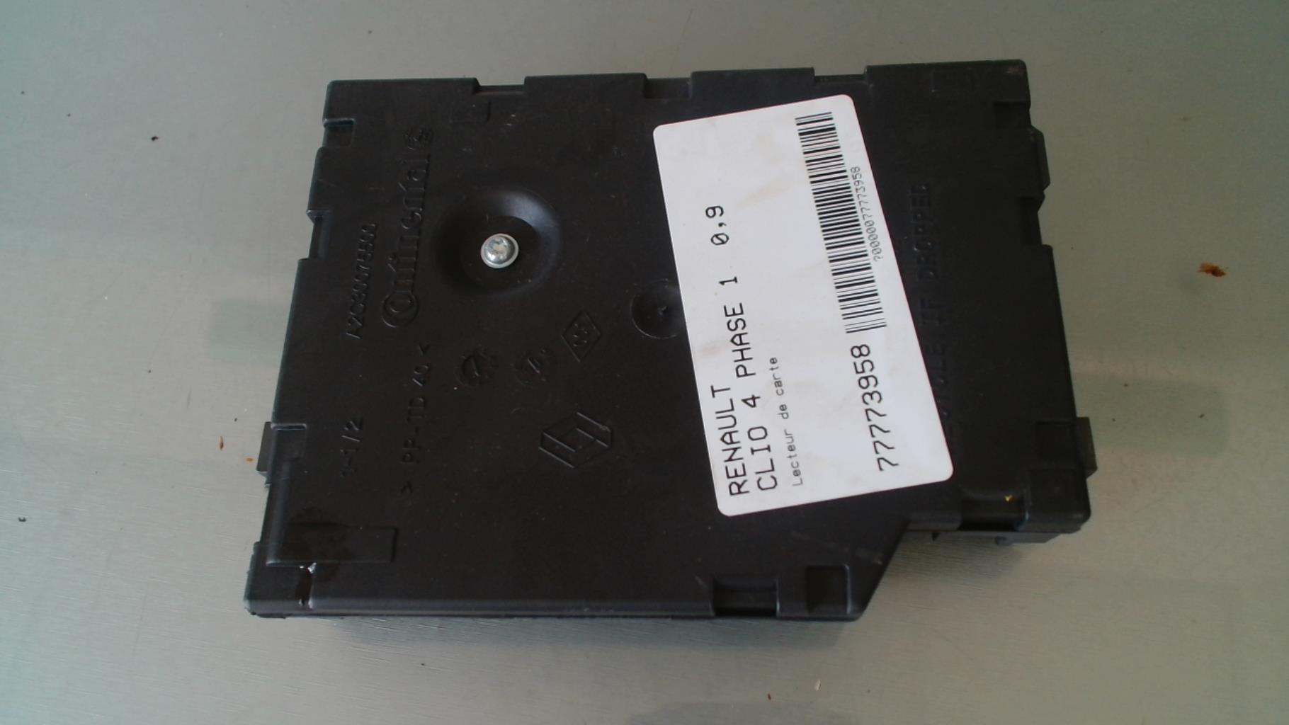 Lettore schede (bloccasterzo) RENAULT CLIO 4 PHASE 1 Gasolina - 1