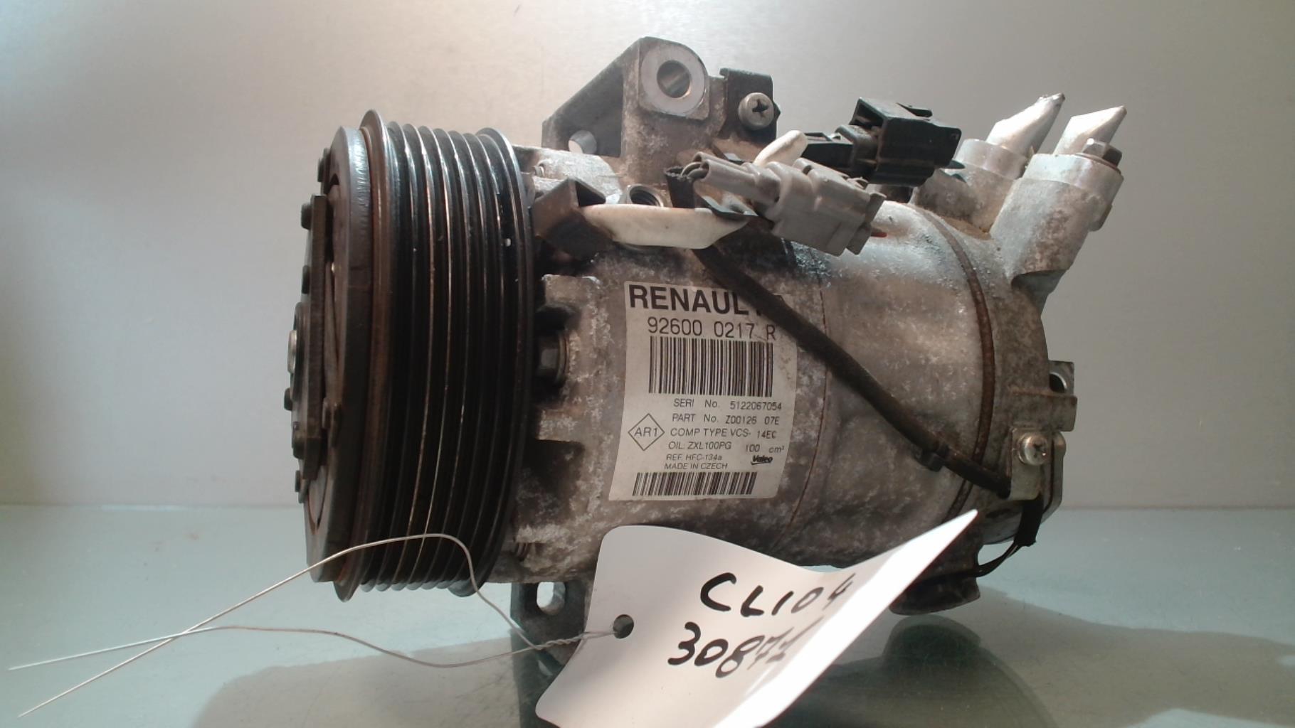 Compresseur clim RENAULT CLIO 4 PHASE 1 Essence - 1