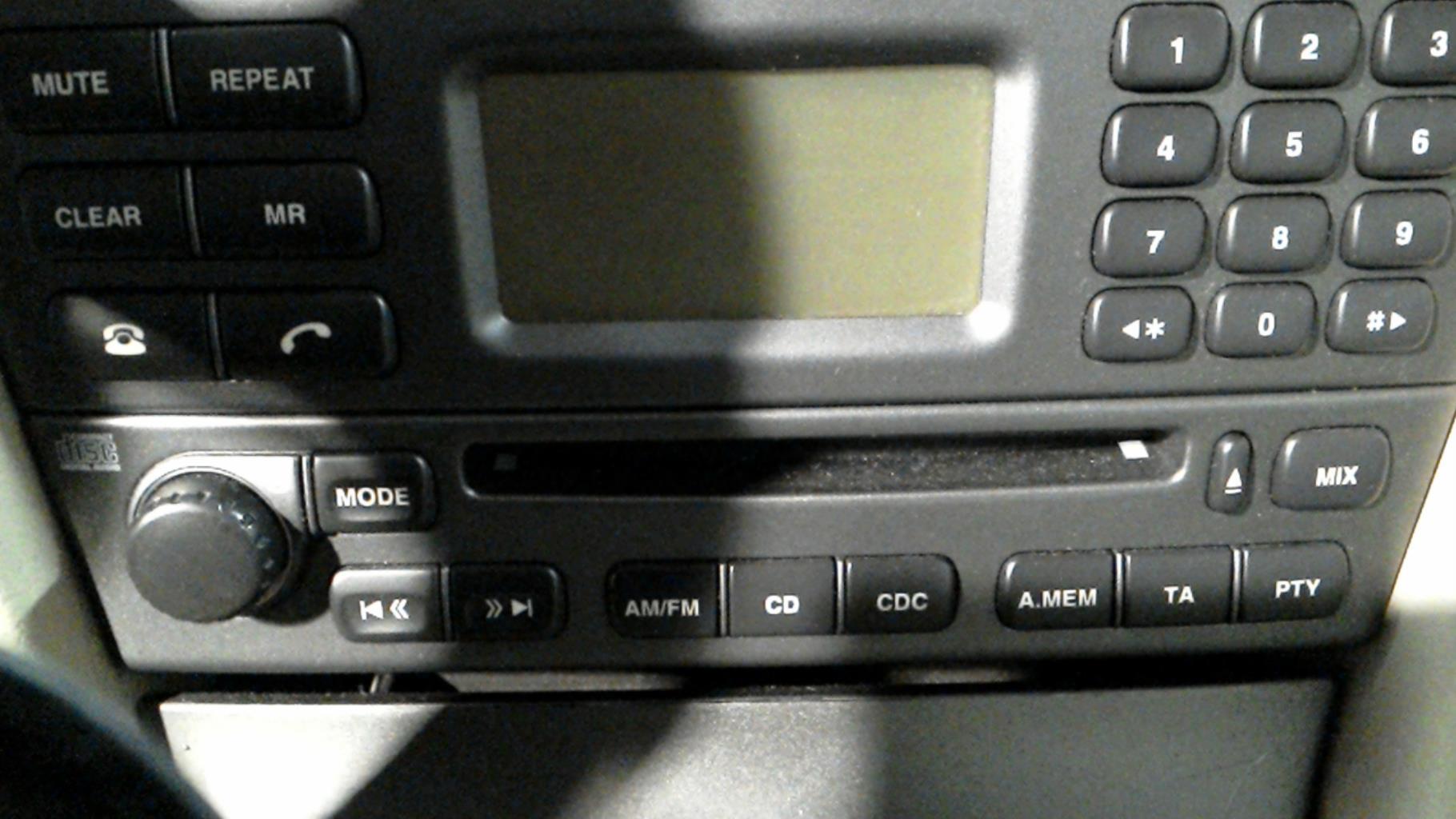 Autoradio originale JAGUAR X-TYPE PHASE 1 Diésel - 1