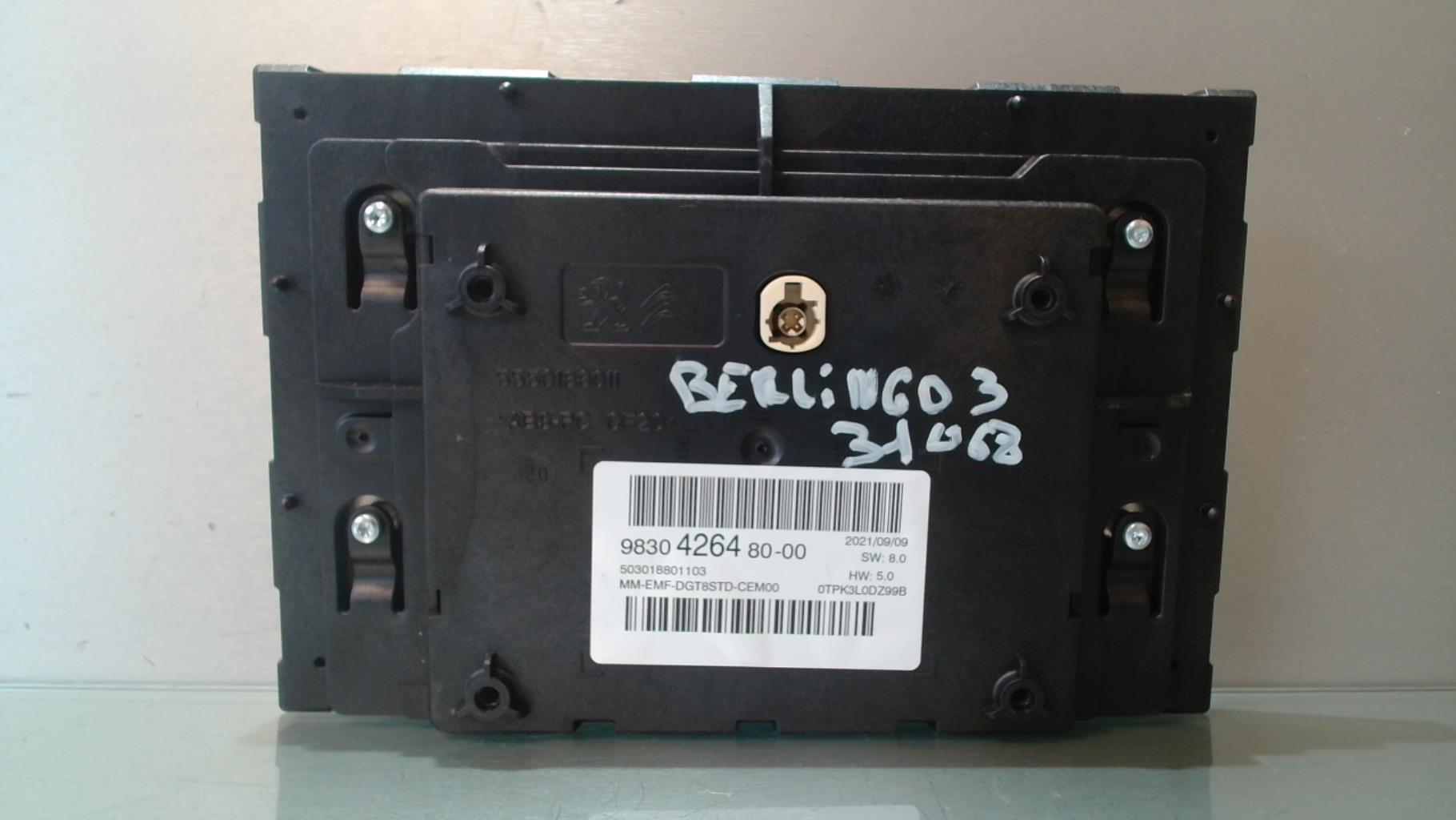 Ecran GPS CITROEN BERLINGO 3 M PHASE 1 Diesel - 1