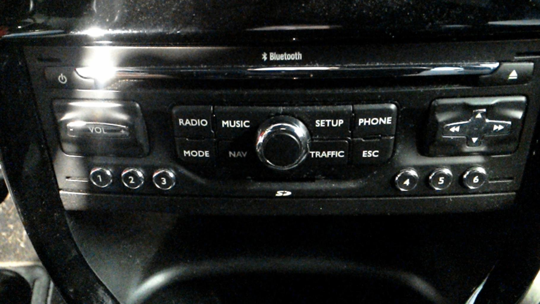 Autoradio originale CITROEN DS3 PHASE 1 Gasolina - 1