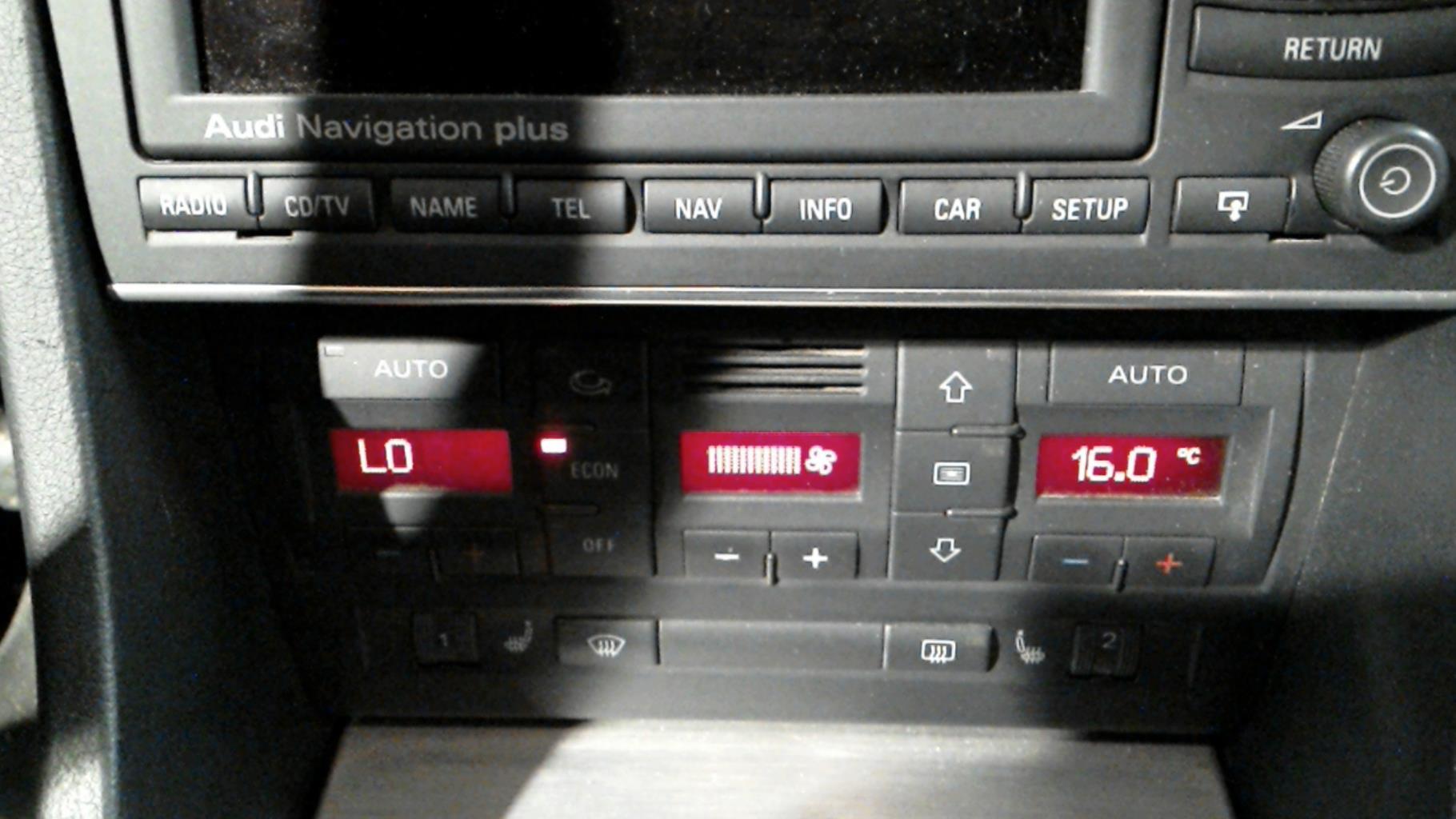 Commande chauffage AUDI A4 2 AVANT PHASE 2 BREAK Diesel - 1