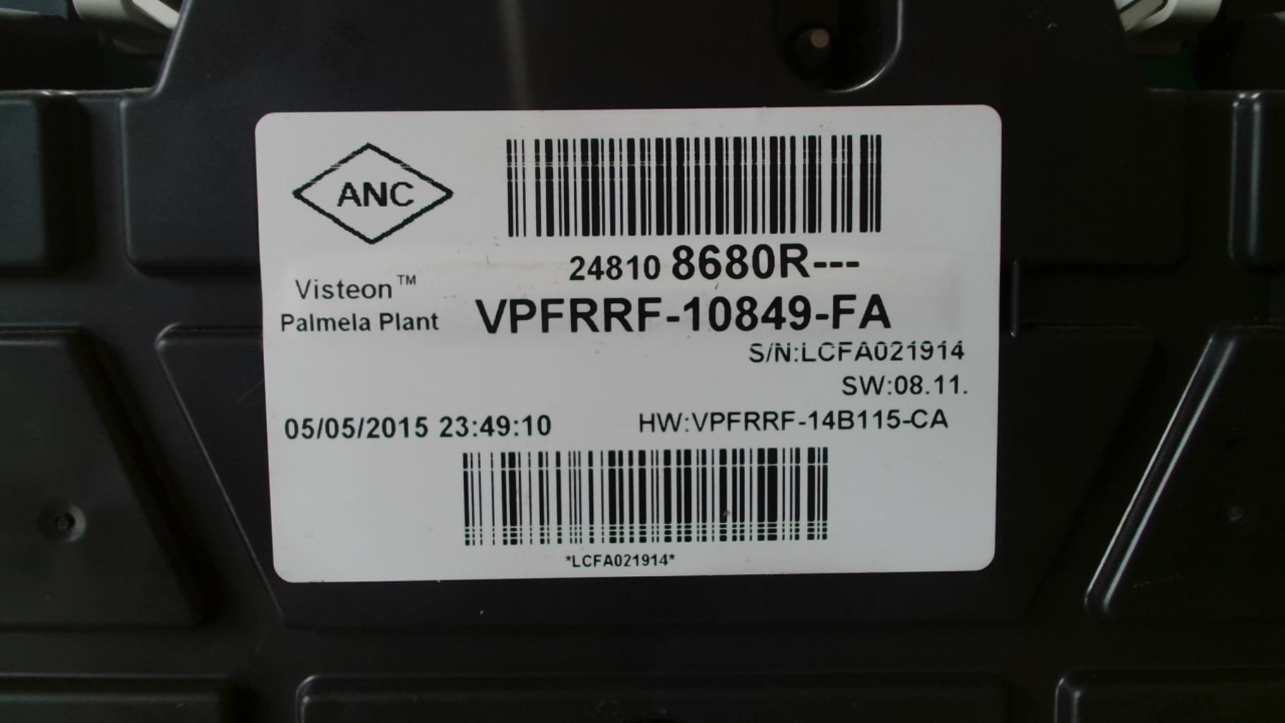 Compteur RENAULT CLIO 4 PHASE 1 Diesel - 1