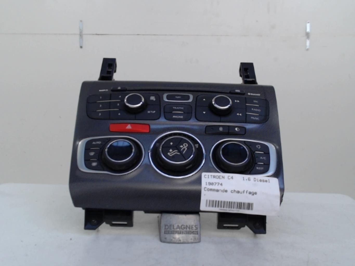 Commande chauffage CITROEN C4 2 PHASE 1 Diesel - 1