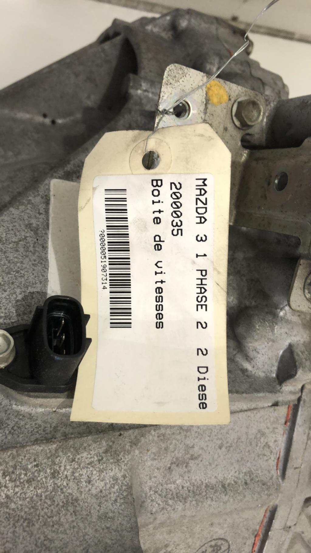 Boite de vitesses MAZDA 3 1 PHASE 2 Diesel - 1