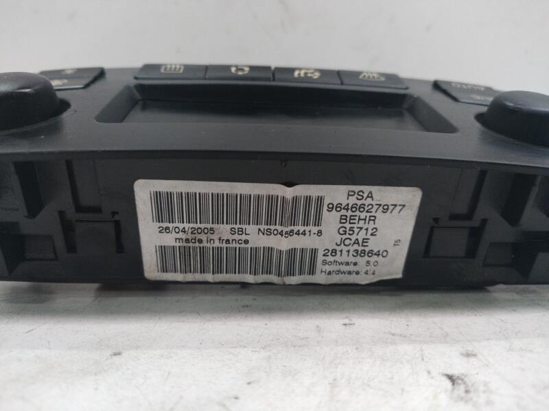 Commande chauffage PEUGEOT 307 PHASE 2 CABRIOLET Essence - 1