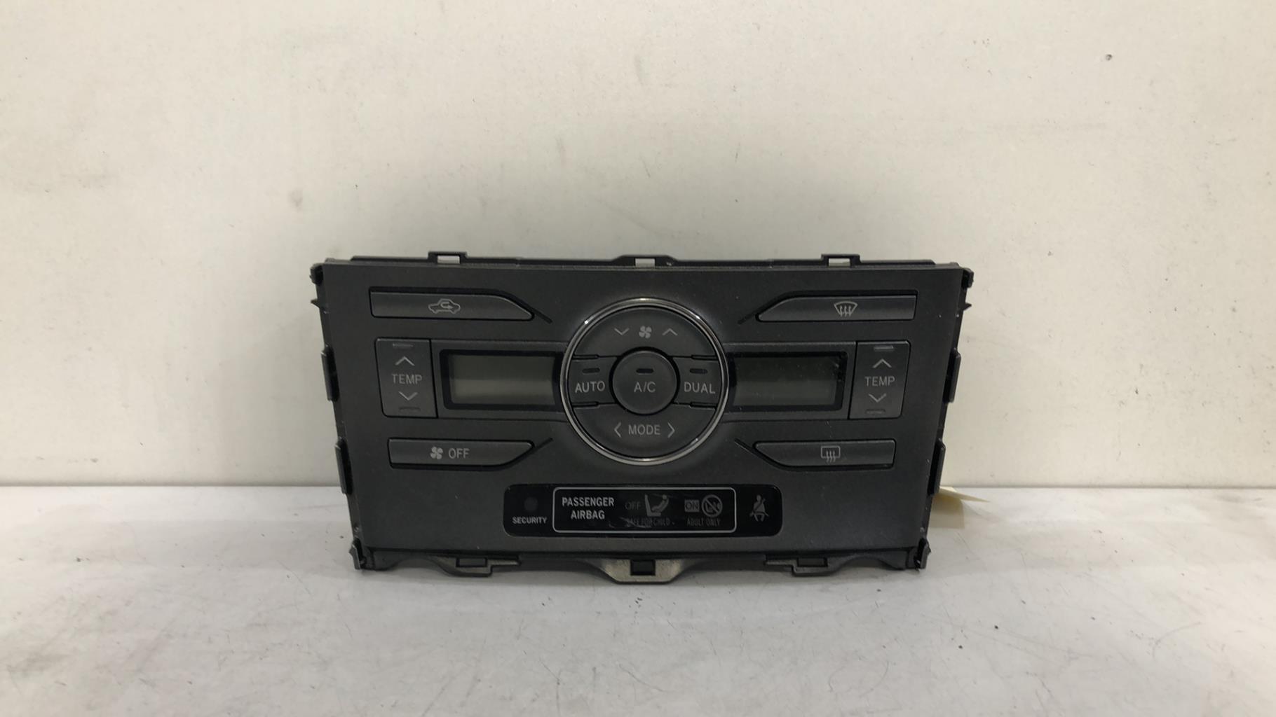 Commande chauffage TOYOTA AURIS 1 PHASE 1 Diesel - 1