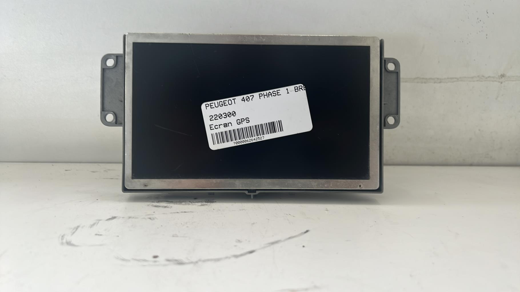 Ecran GPS PEUGEOT 407 PHASE 1 BREAK Diesel - 1