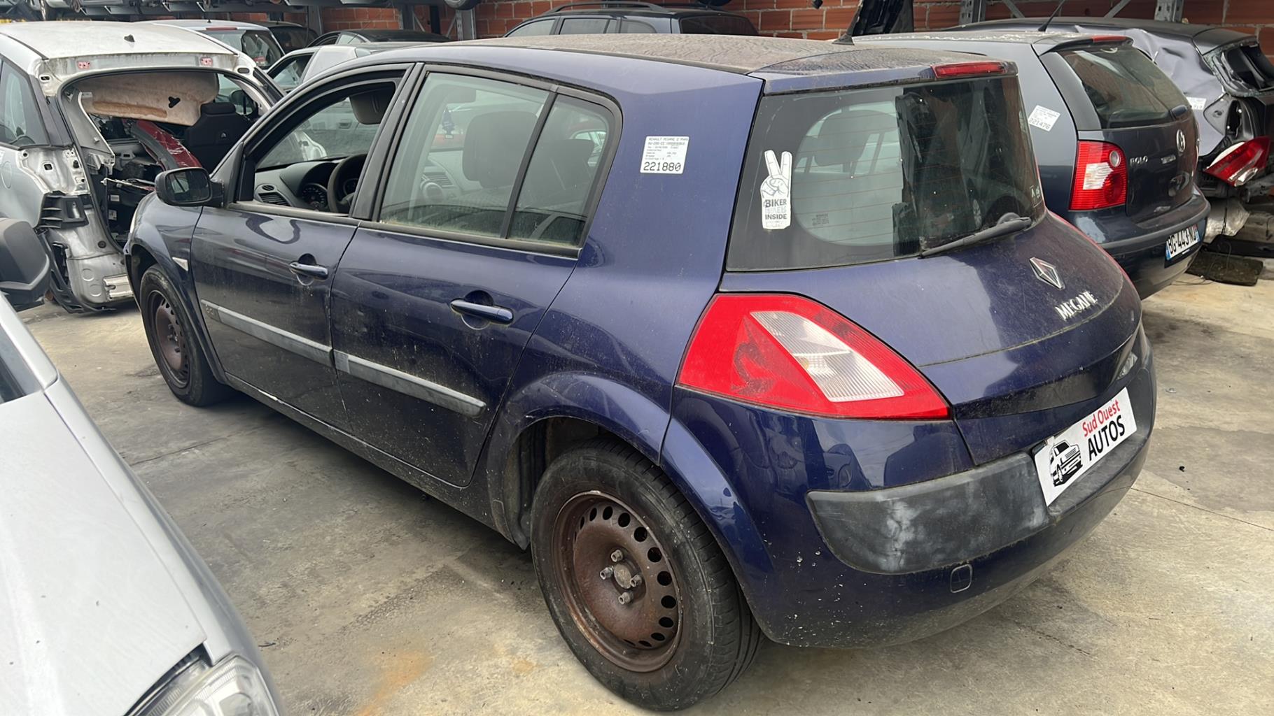 Vitre avant gauche RENAULT MEGANE 2 PHASE 1 Diesel - 1