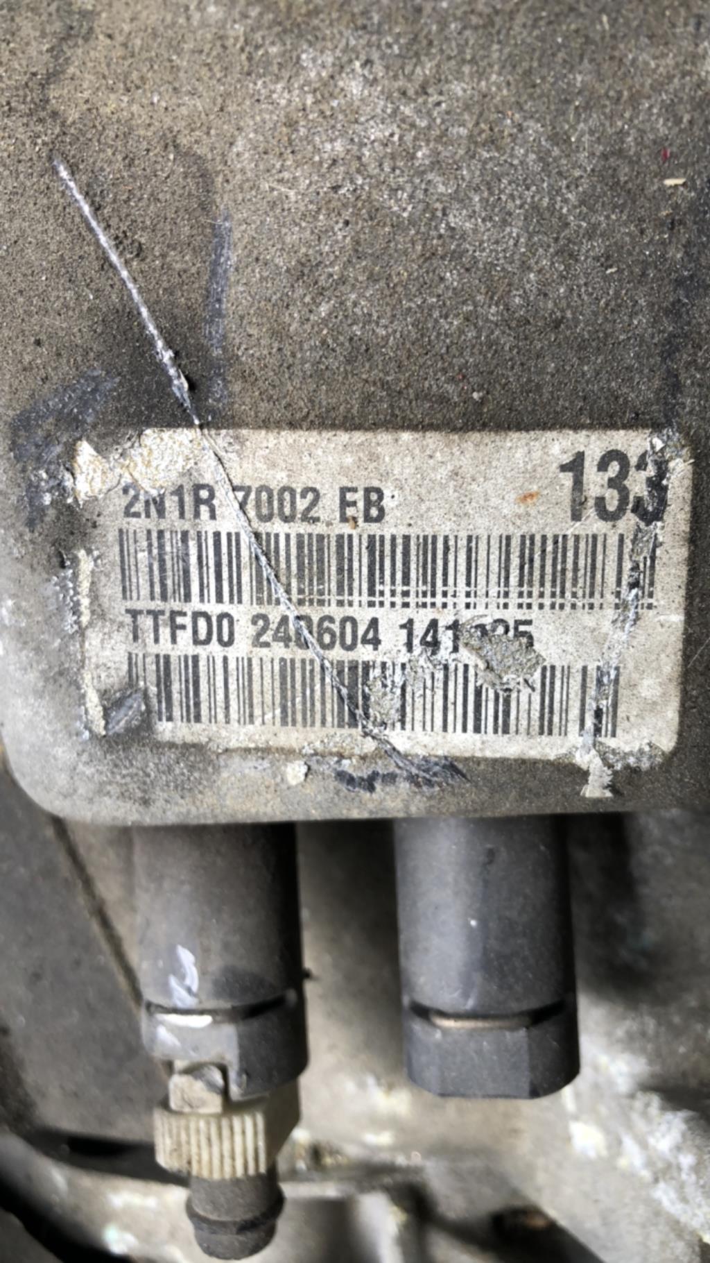 Boite de vitesses FORD FIESTA 5 PHASE 1 Diesel - 1