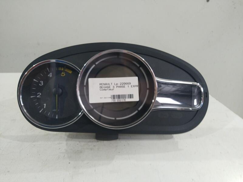 Compteur RENAULT MEGANE 3 PHASE 1 Diesel - 1