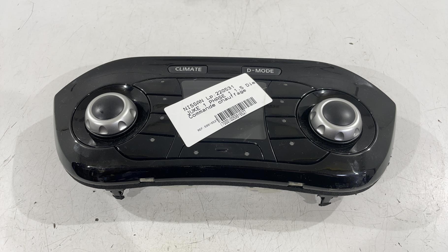 Commande chauffage NISSAN JUKE 1 PHASE 1 Diesel - 1