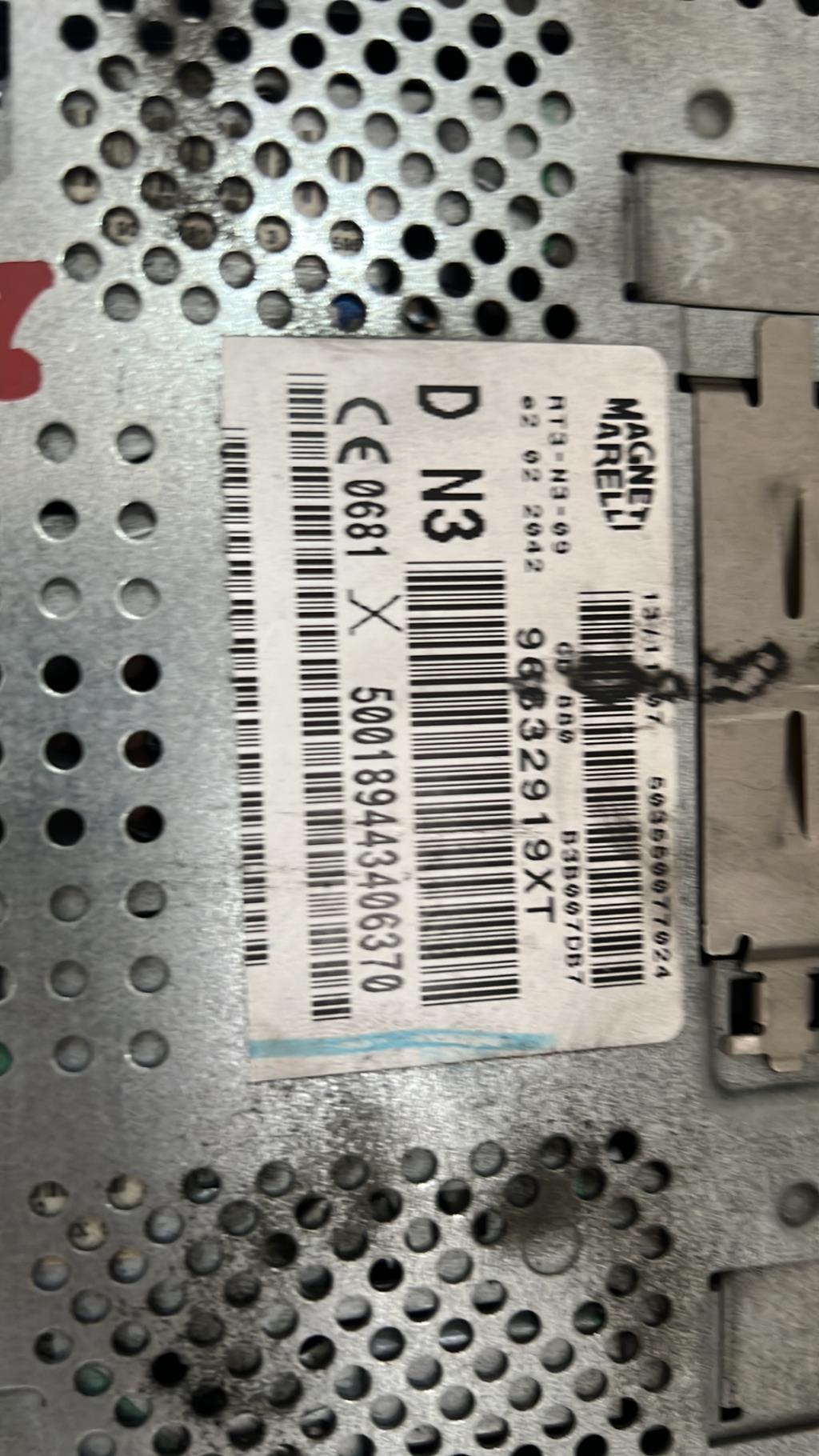 Autoradio d'origine CITROEN C3 1 PHASE 1 Diesel - 1