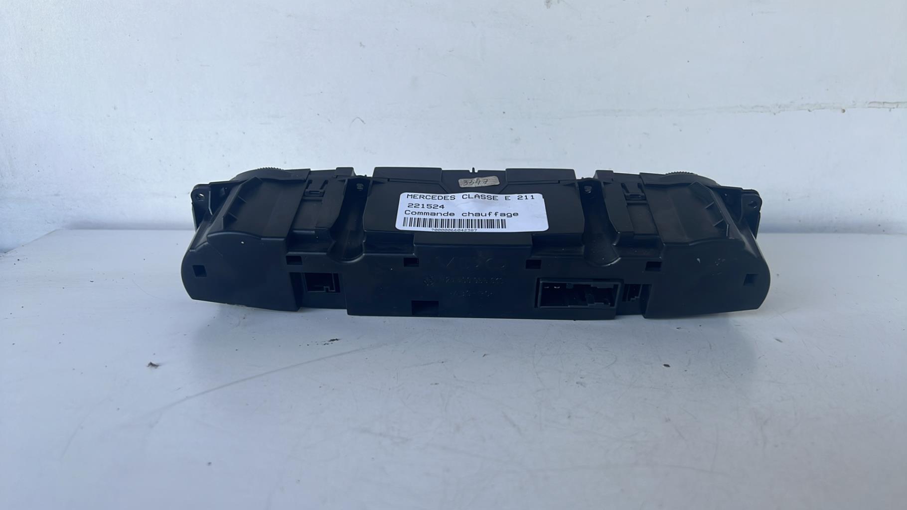 Commande chauffage MERCEDES CLASSE E 211 PHASE 1 Diesel - 1