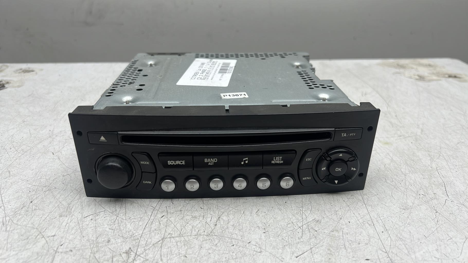 Autoradio d'origine CITROEN C3 2 PHASE 1 Diesel - 1