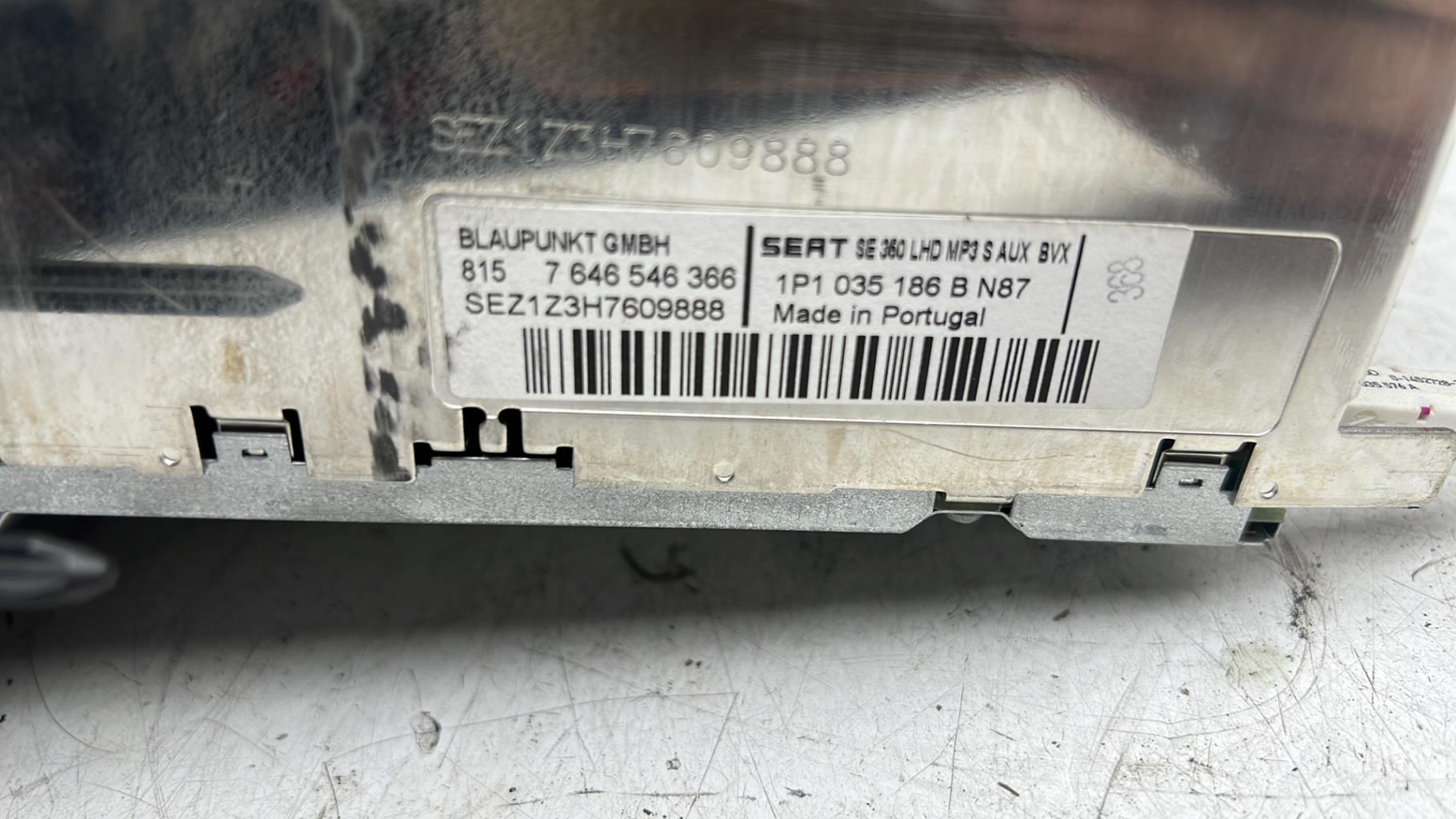 Autoradio d'origine SEAT LEON 2 PHASE 1 Diesel - 1