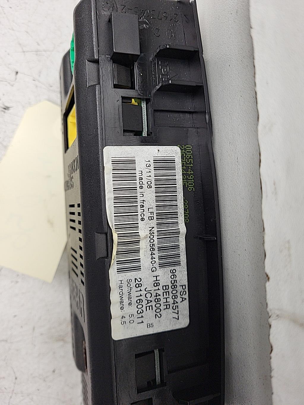 Commande chauffage CITROEN C4 1 PHASE 2 Diesel - 1